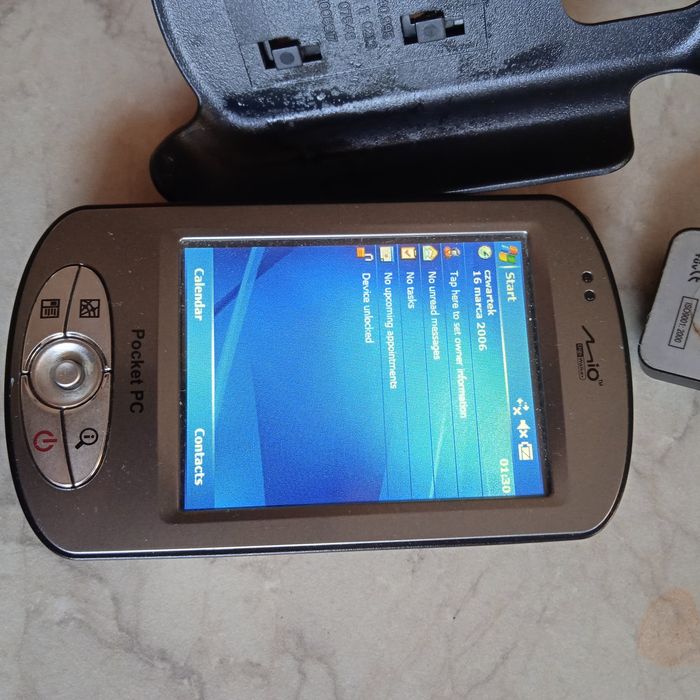 Pocket PC Mio p350 uchwyt antena GPS