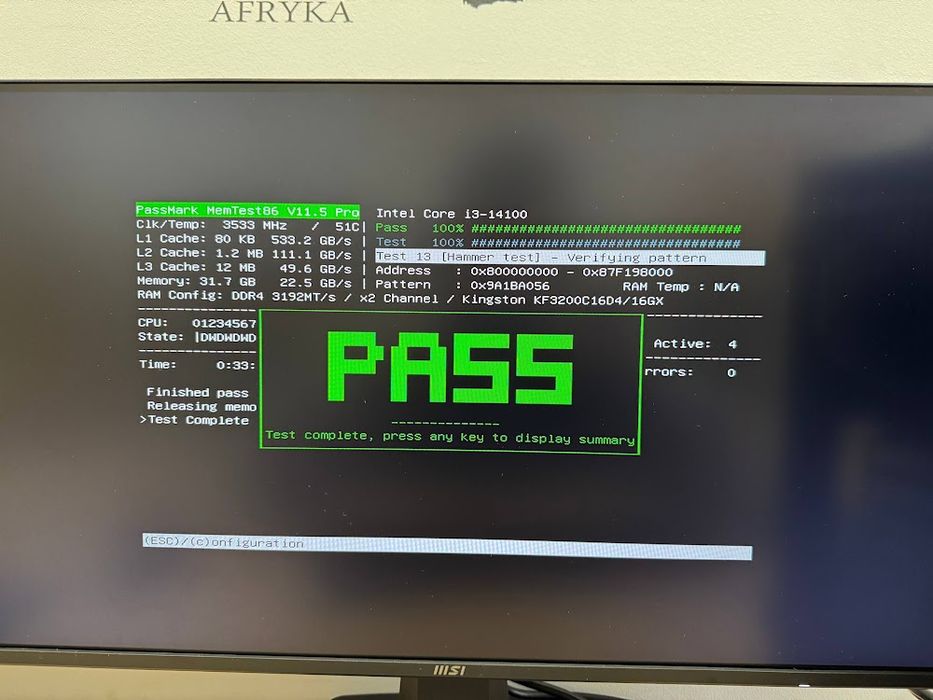 Оперативна память Kingston Fury Beast DDR4 DIMM 2x16GB 3200Mz CL16 XMP