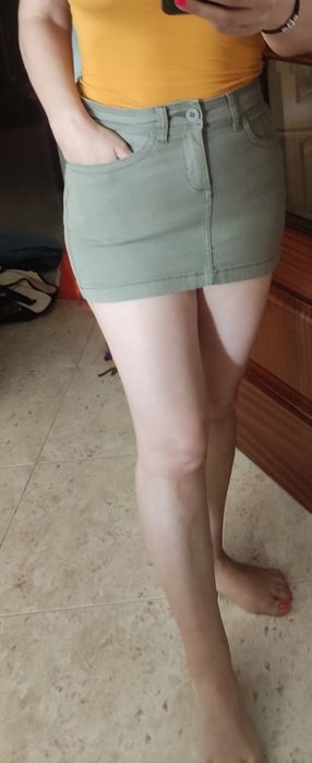 Minissaias da Springfield 36 Verde e Bege