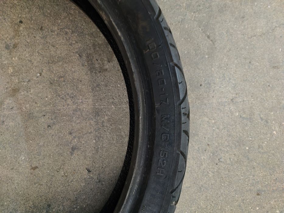 Pneus 130/80r17 e 100/80r17