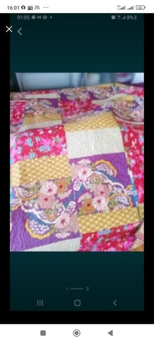 Reversible Pink Bedspread424591510429378561