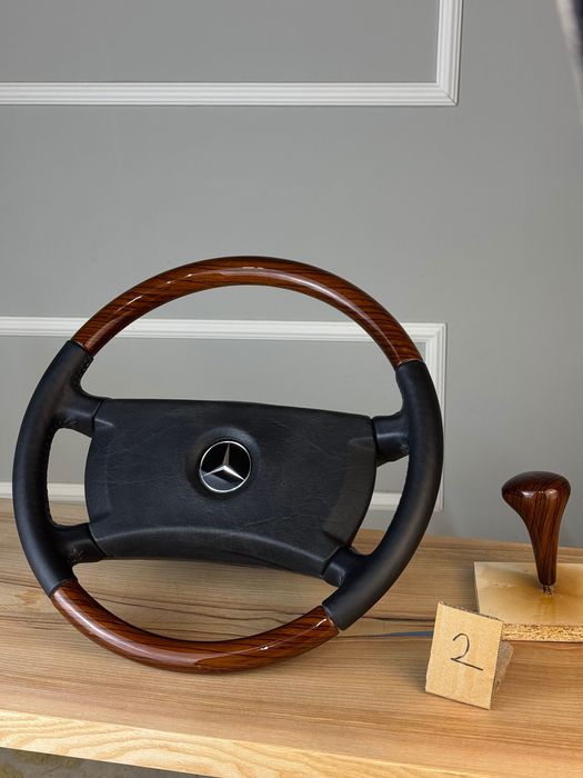 виготовлення деревʼяних вставок на будь яке кермо. мерседес w124 w140 w126 w123 w201 w210