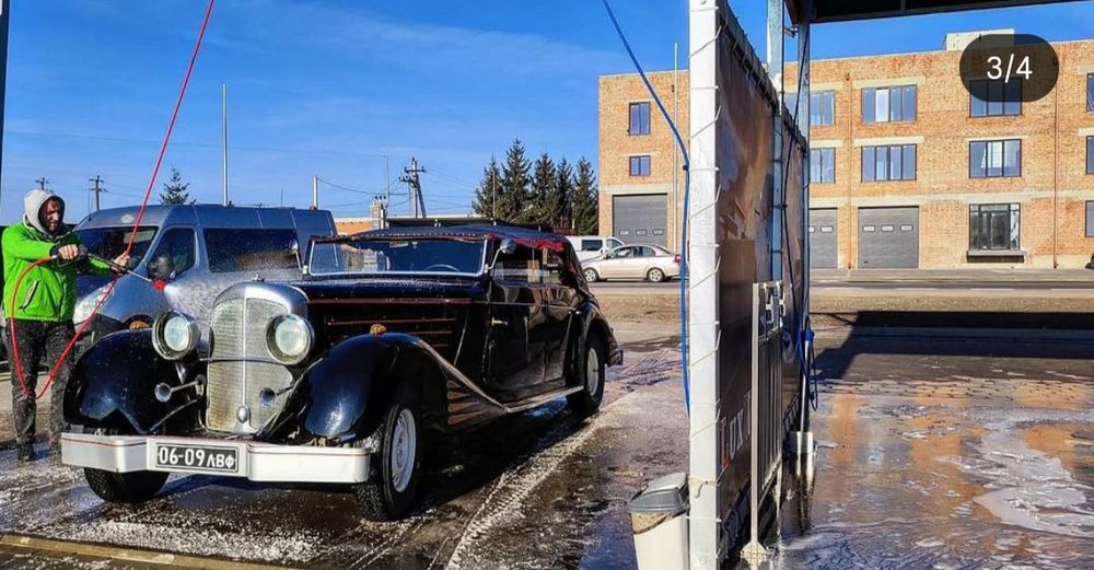 Готовий діючий бізнес мийка самообслуговування Lux Wash