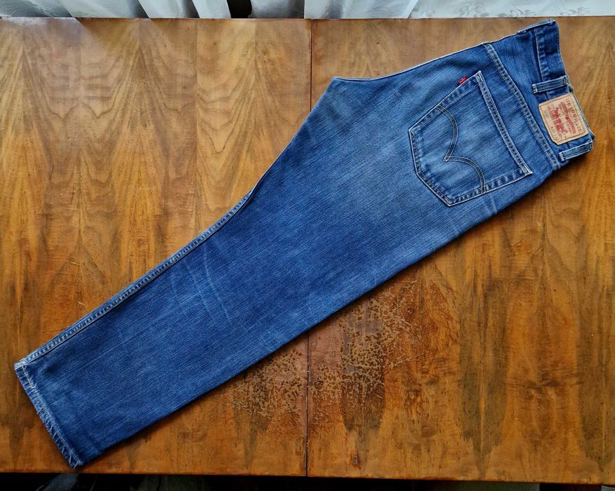 Джинсы (Levis 501/505) Синии. размр.W38-L33/34. Made in Mexico.