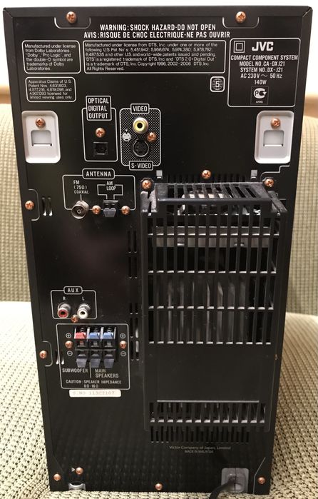 Музичний центр JVC DX-J21