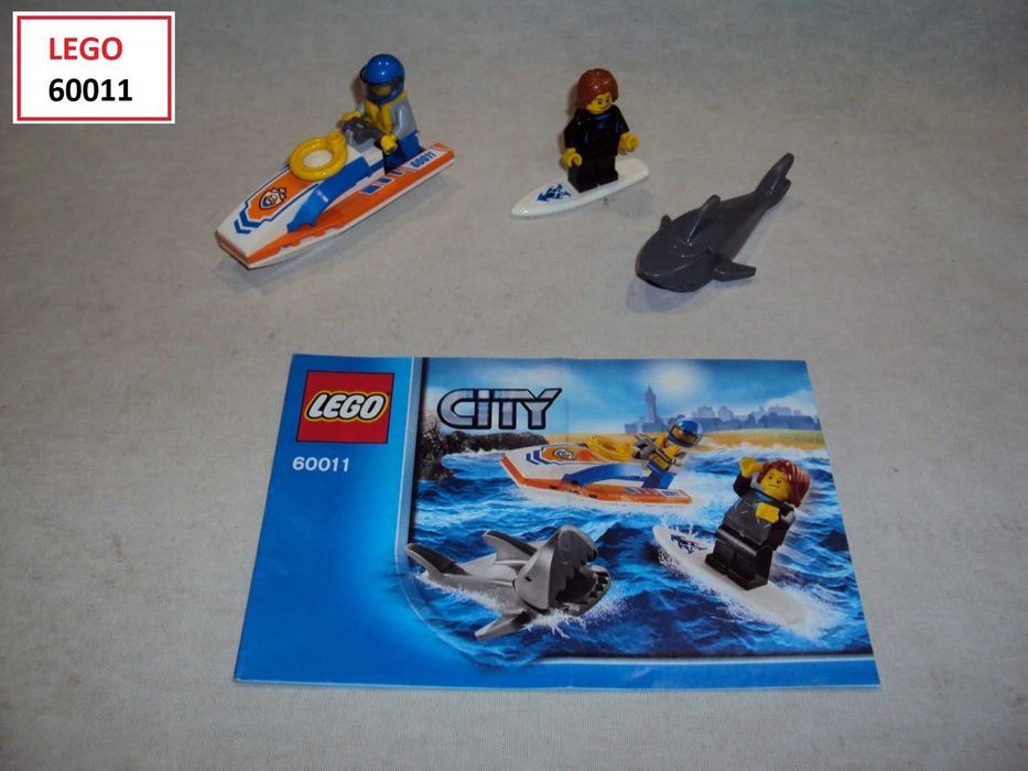 LEGO CITY: 60182; 60013; 60116; 60147; 4642; 60012; 3222; 6011