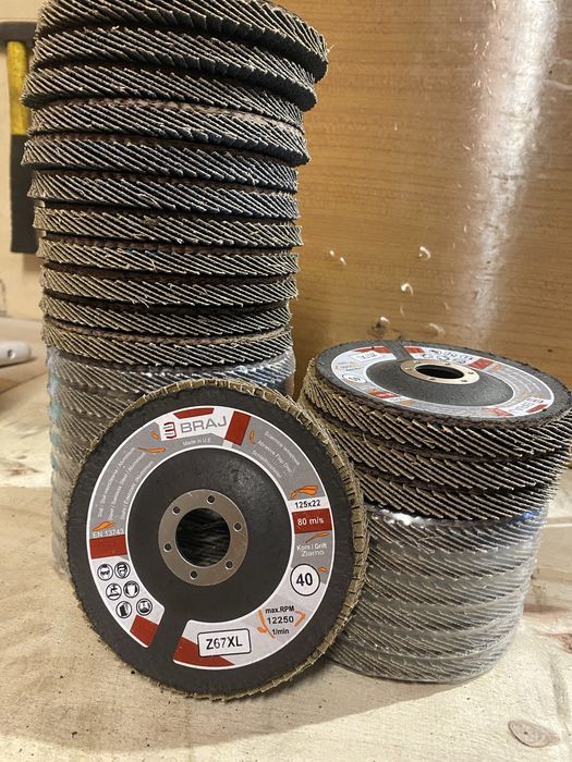 Tarcze lamelki/listki 125 gr40