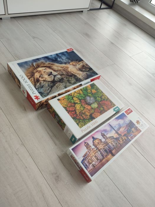 Набір пазлів 500 та 1000 елементів Trefl, Dodo – гарний стан