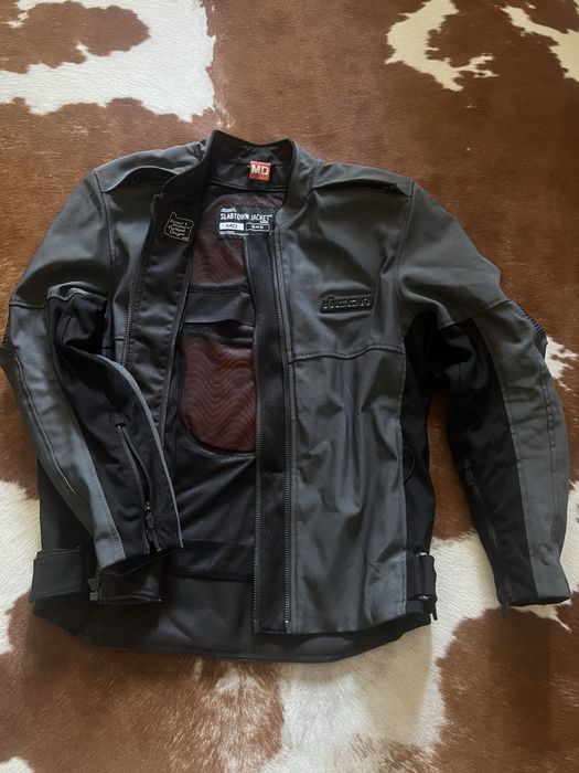 Мотокуртка Icon Slabtown blouson (Размер M/L, 48-52) полная защита D3O, подстежка утеплитель, — Состояние новой! Мотокуртки Мотэкип, icon, alpinestars
