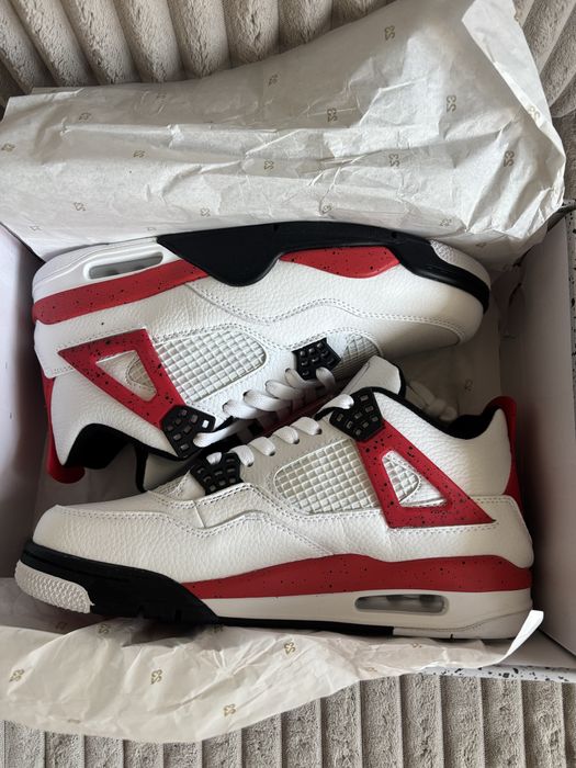 Air jordan 4 retro red cement