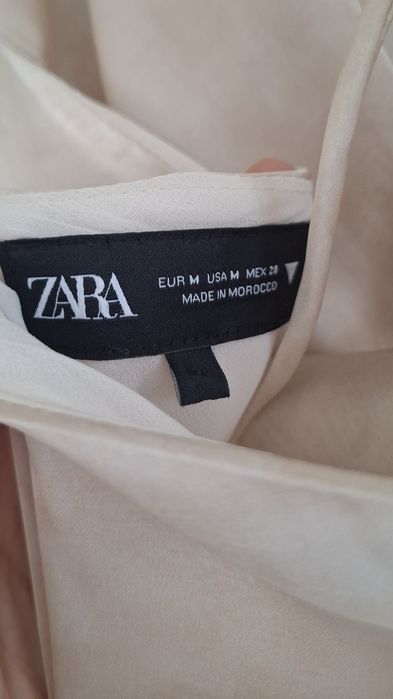 Сатинова максі сукня від zara