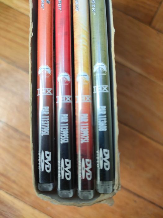 Indiana Jones Kolekcja 4 x DVD . THX