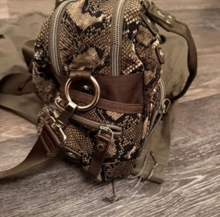 Сумка ggl коричнева