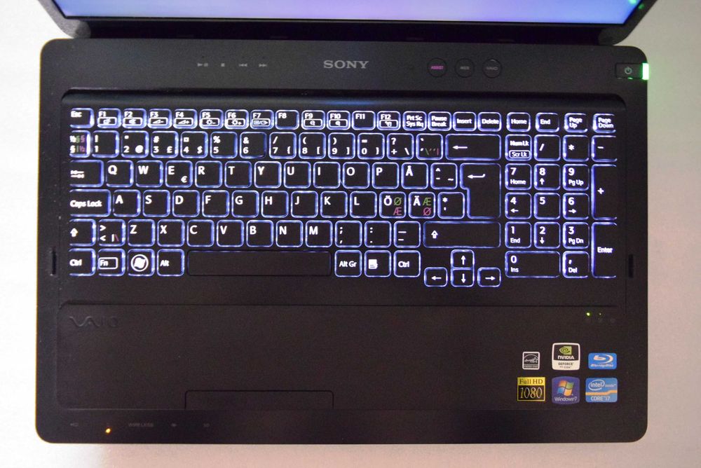 Mocny Laptop Sony VAIO VPCF23S1E 16.4" i7/16GB/256SSD Blu-Ray MŁAWA