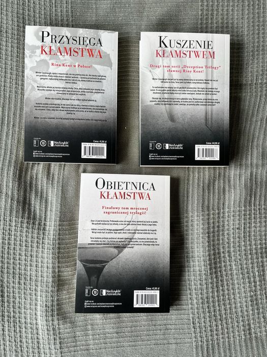 Deception Trilogy Rina kent