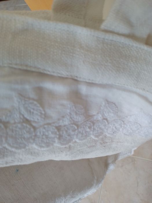 Saco grande em puro linho antigo