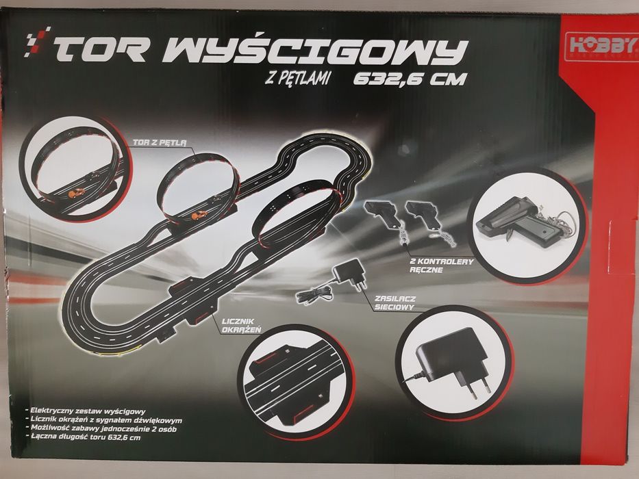 Tor sanochodowy wyścigowy elektryczny nowy