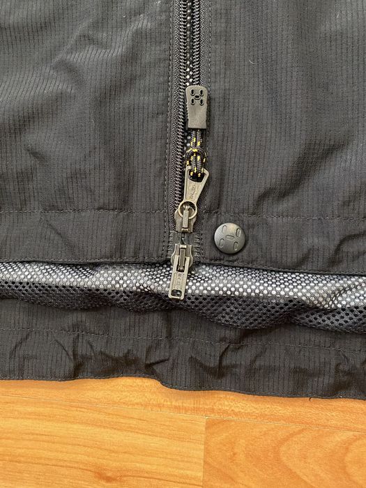 (L) HAGLOFS Windstopper осенняя курточка на мембране ветровка вітровка