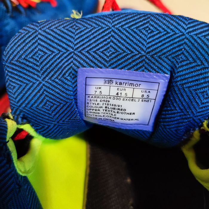 Кросівки Karrimor 26 устілка