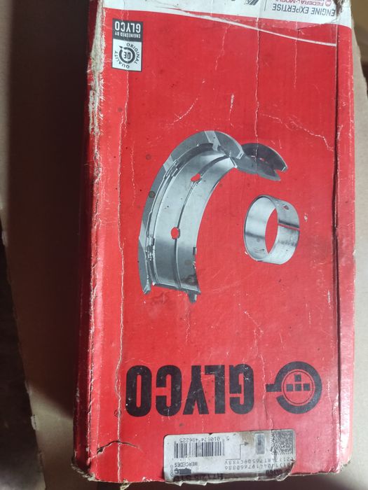 Комплект вкладишів Mercedes H712/5STD. Mercedes OM314, OM352, OM352A, OM360