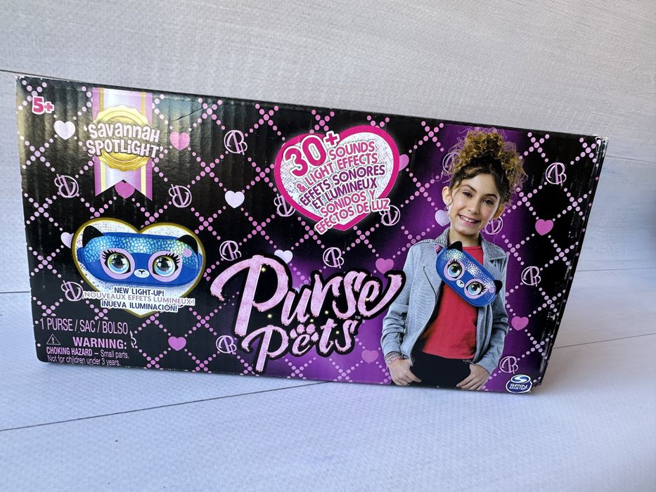 Інтерактивна поясна сумка Purse Pets Savannah Spotlight
