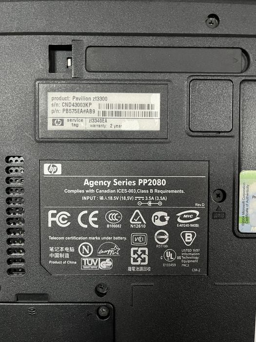 Computador portátil HP