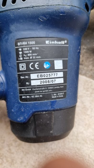 Martelo perfurador Einhell BT-RH 1500