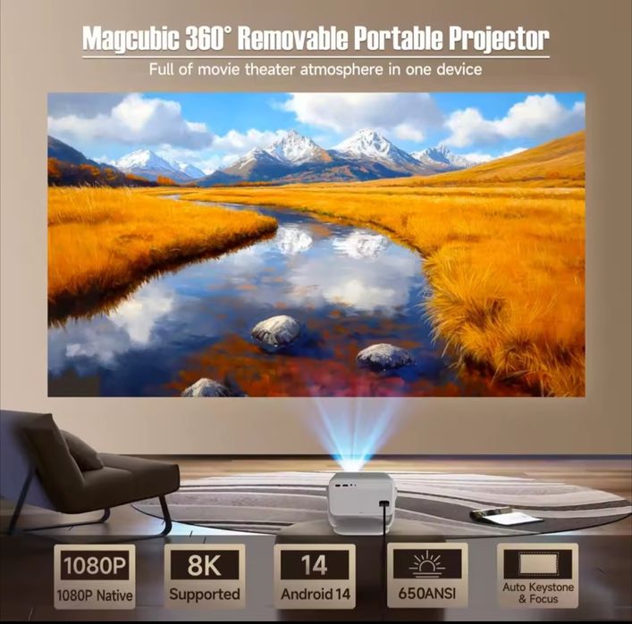 Projektor Magcubic L018 Android Smart TV FullHD