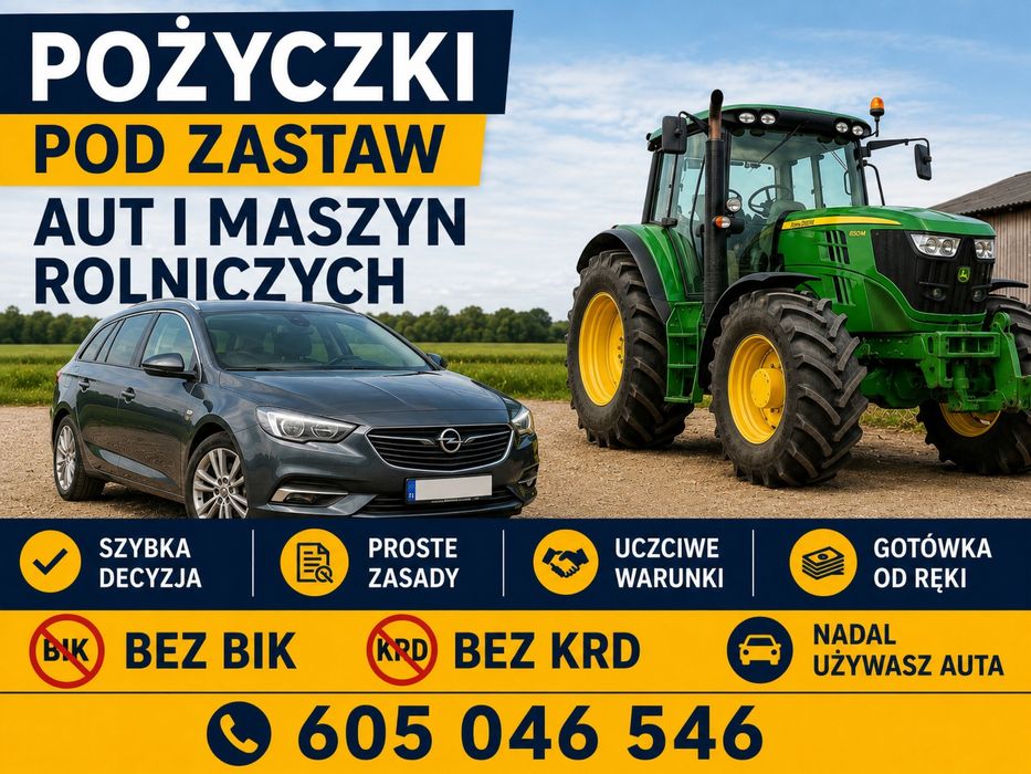 Pożyczki pod zastaw bez BIK i KRD