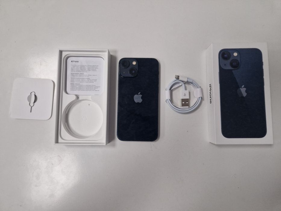 Iphone 13 Mini • 256GB • Stan Idealny • Kondycja Baterii 100% • Midnight  •