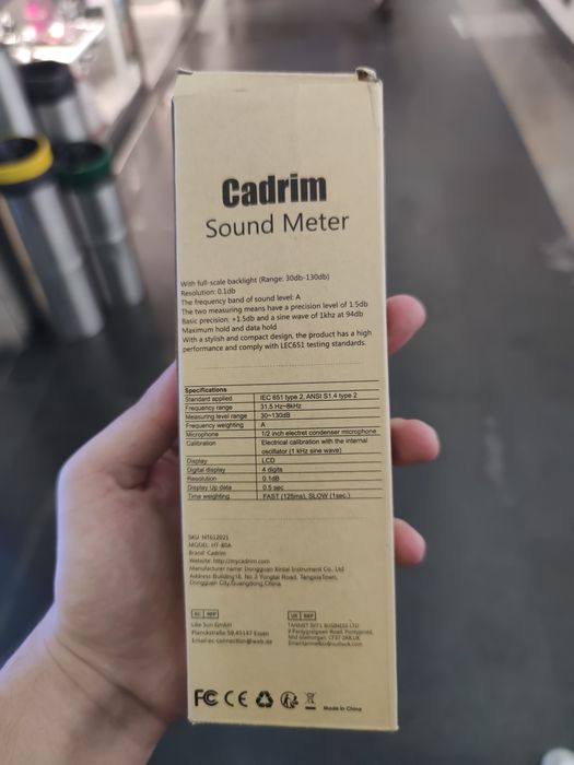 Sound level meter Cadrim64730147384066120