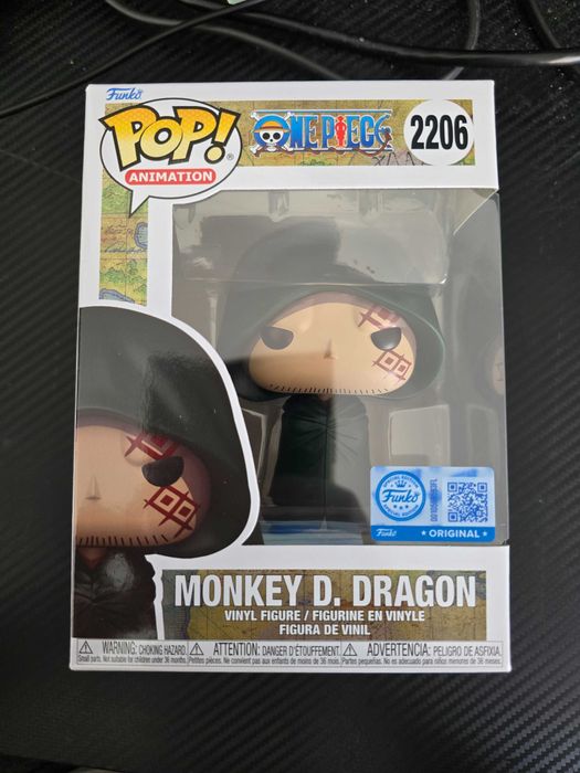 Funko Pop! Monkey D. Dragon #2206 Special Edition