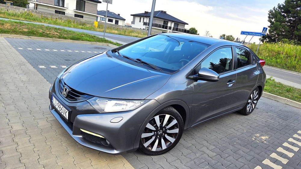 Honda Civic 1.8 142 KM Świeżo sprowadzona Bezwypadkowa Serwisowana w ASO