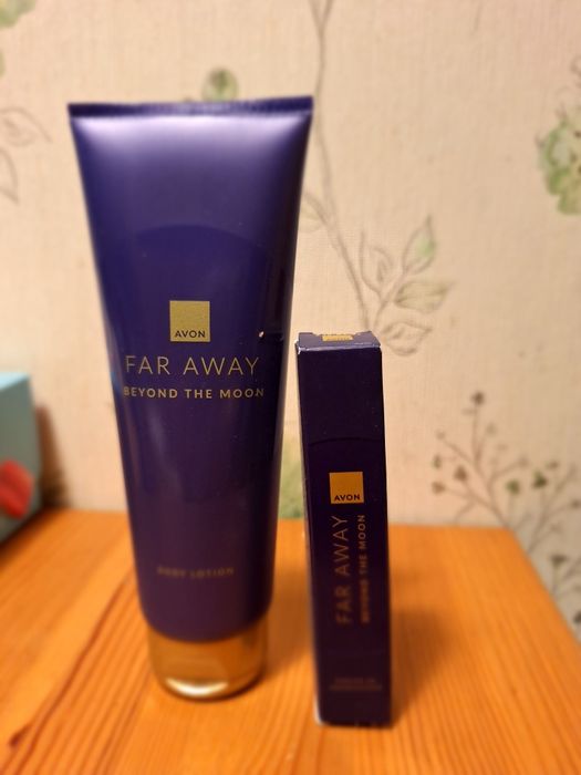 Balsam do ciała, woda perfumowana Far Away Beyond the moon