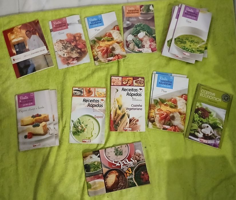Lote Receitas Culinária várias