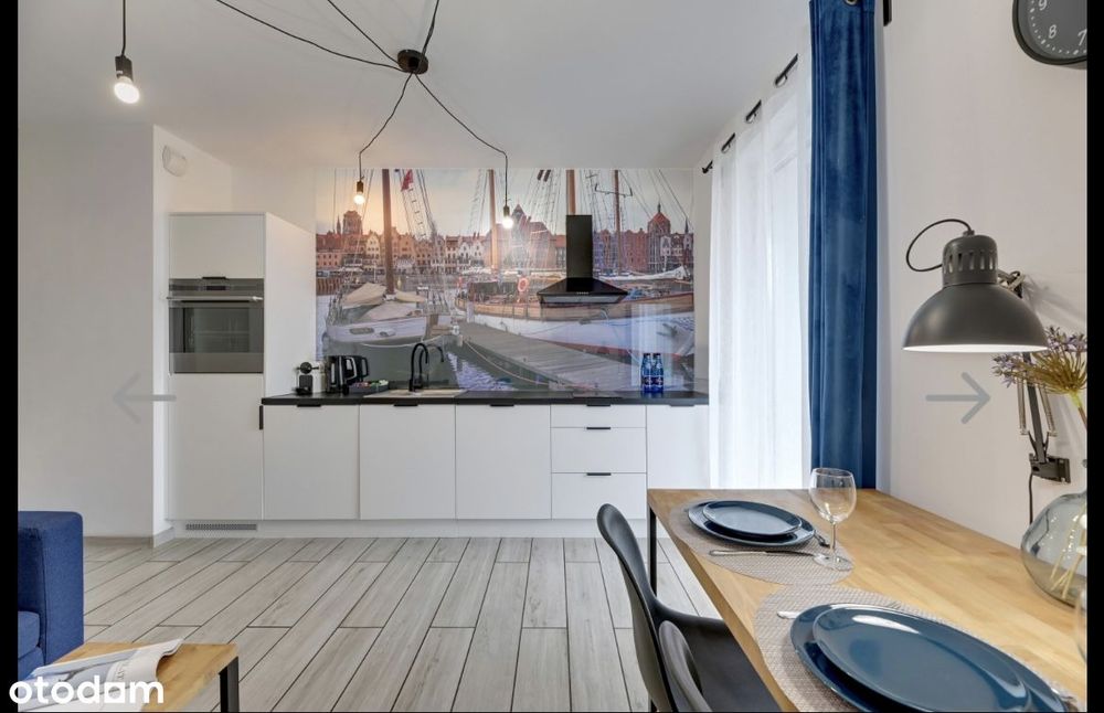 Gdańsk | Angielska Grobla | Apartament z balkonem i parkingiem