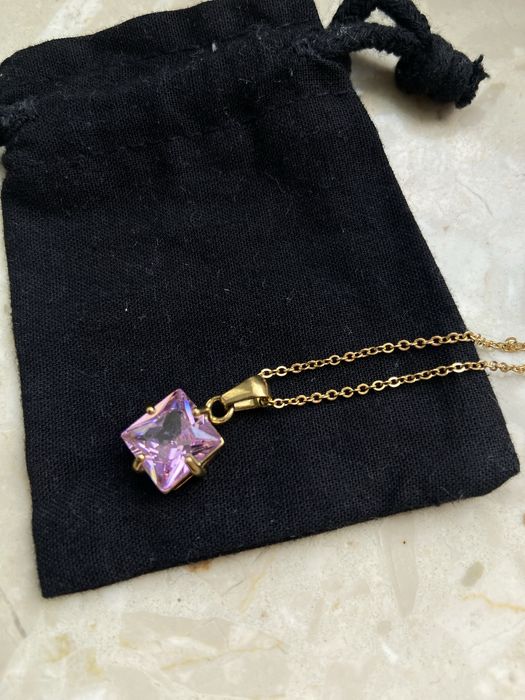 Naszyjnik pozłacany