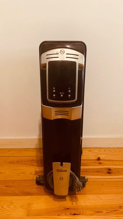Aquecedor oleo preto