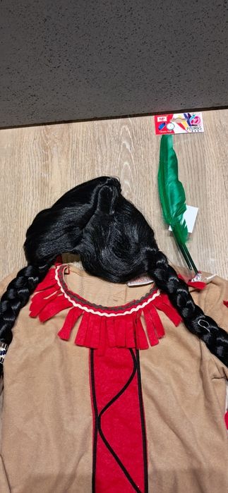 Strój przebranie kostium indianka