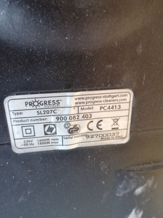 Odkurzacz progres w dobrym stanie.odbiór osobisty