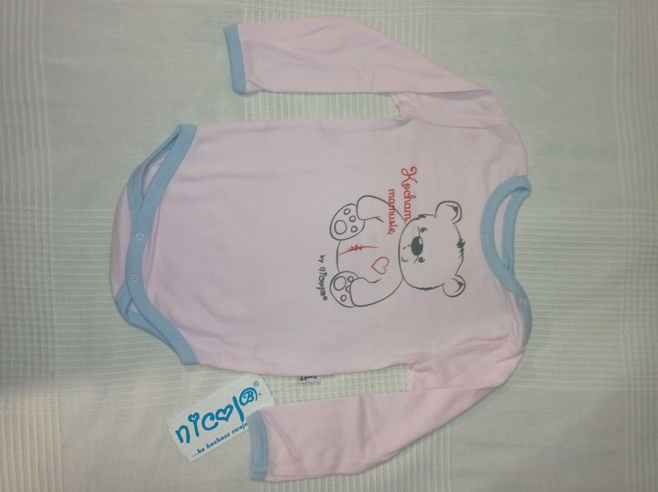 Body dziewczęce długi rękaw rozmiar 92