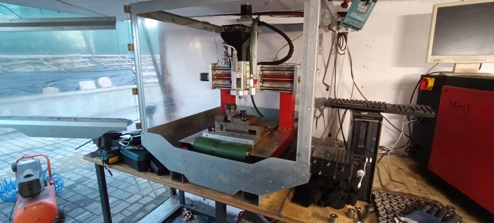 Frezarka ploter, mach 3