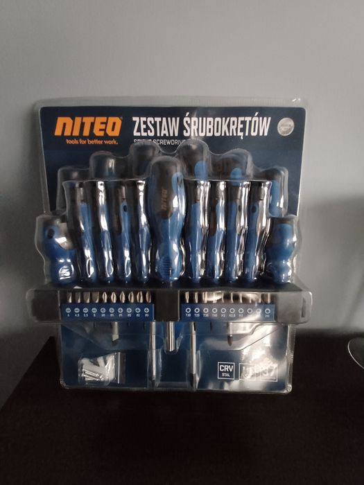 Niteo zestaw śrubokrętów 37 elementów