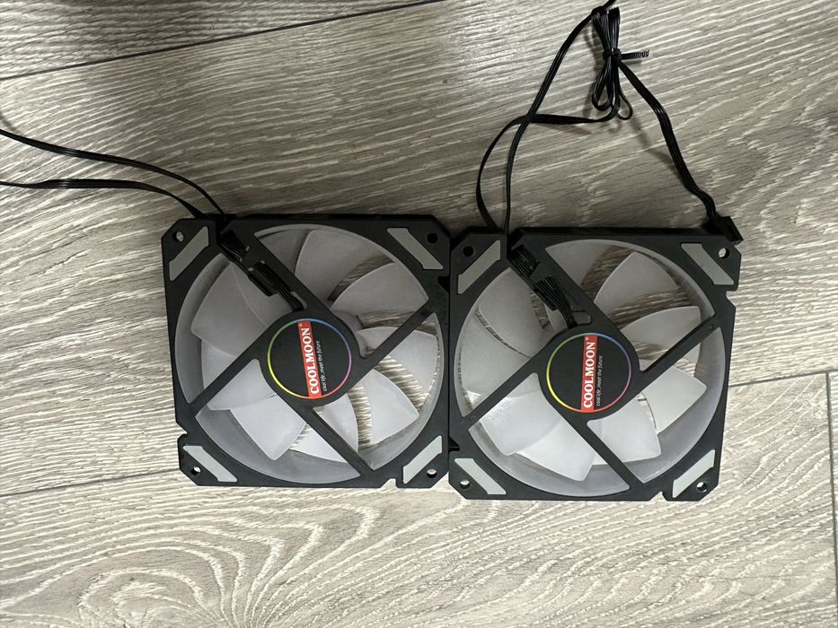 Кулер для корпуса Coolmoon Quiet Moon S ARGB