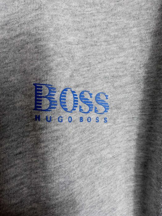 Szara bluza rozpinana Hugo Boss Authentic College Jacket - M