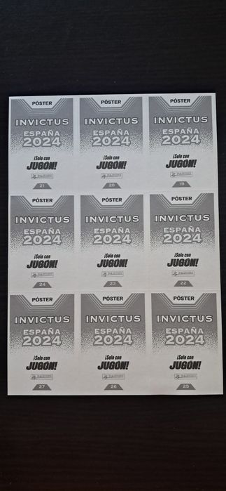 Pack cromos selecao campea Euro 2024 Espanha da Panini