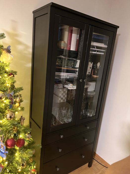 Witryna Regał Hemnes Ikea