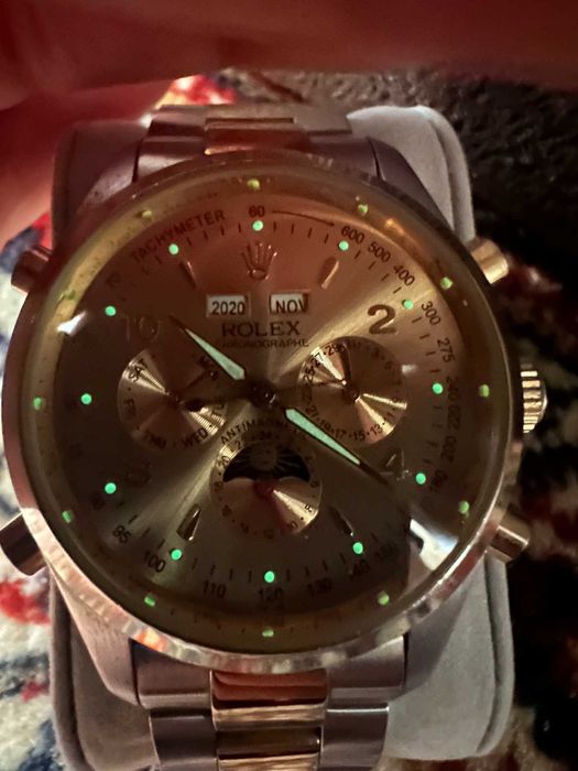 Механічний годинник Rolex Oyster Chronograph 6062, на жіночу руку