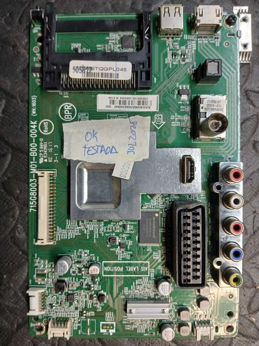 PEÇAS - TV LED 32" - LG 32LH500D - com Ecrã Danificado!! - 2