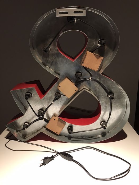 Candeeiro decorativo design La Forma Barcelona - NOVO